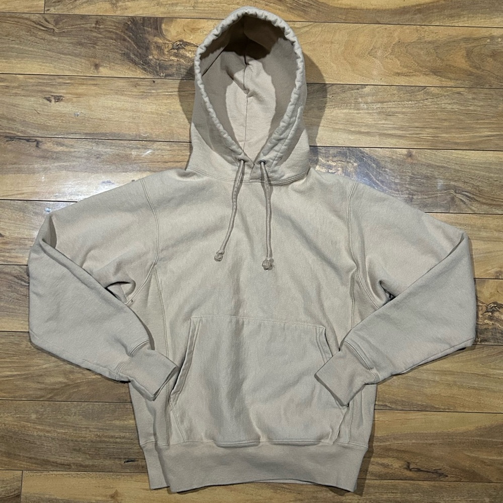 Tan Champion hoodie
